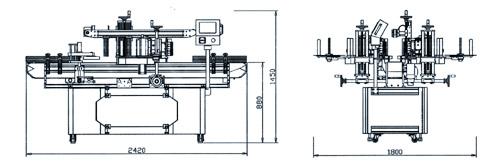 Vanguard Pharmaceutical Machinery, VPRO-625 Labeler Diagram